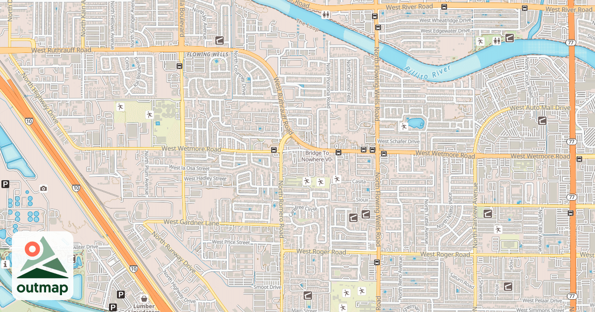 Map of Bridge To Nowhere