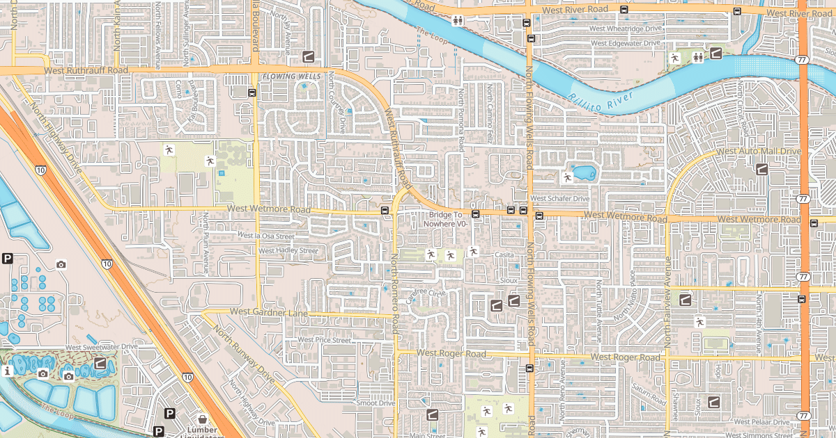Map preview of Bridge To Nowhere