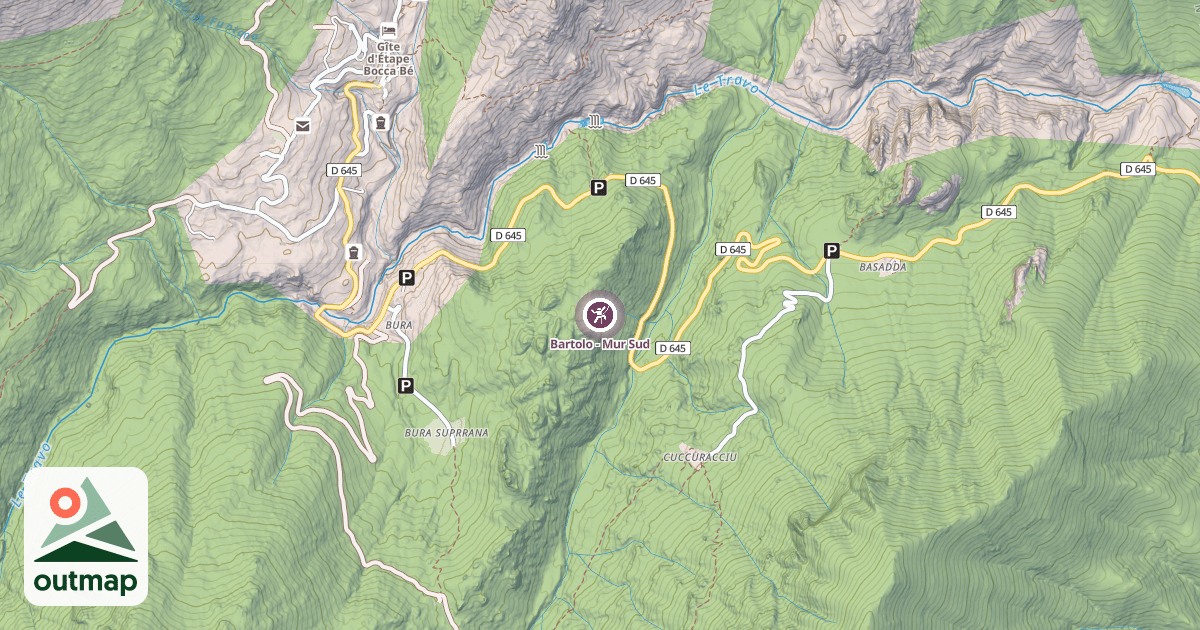 Map of Bartolo - Mur Sud
