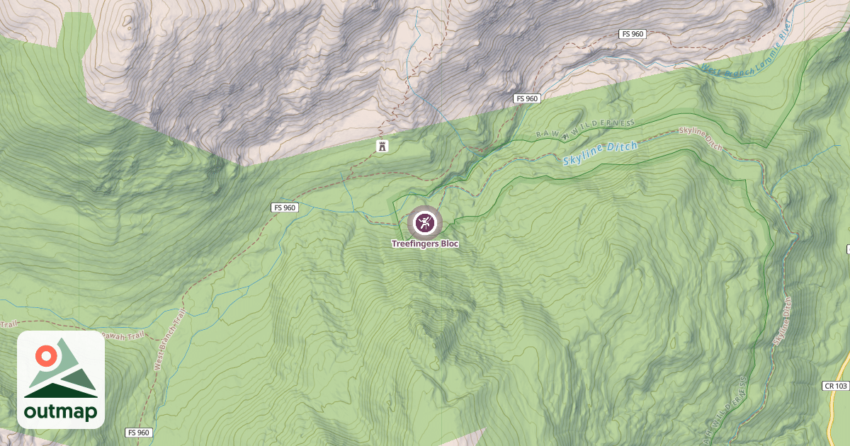 Map of Treefingers Bloc