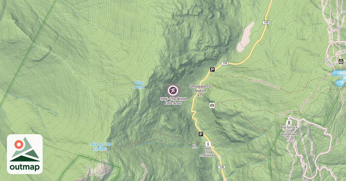 Map of 10W - The Blind Fate Area