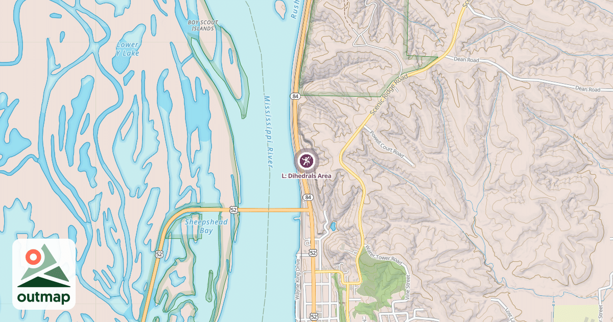 Map of L: Dihedrals Area