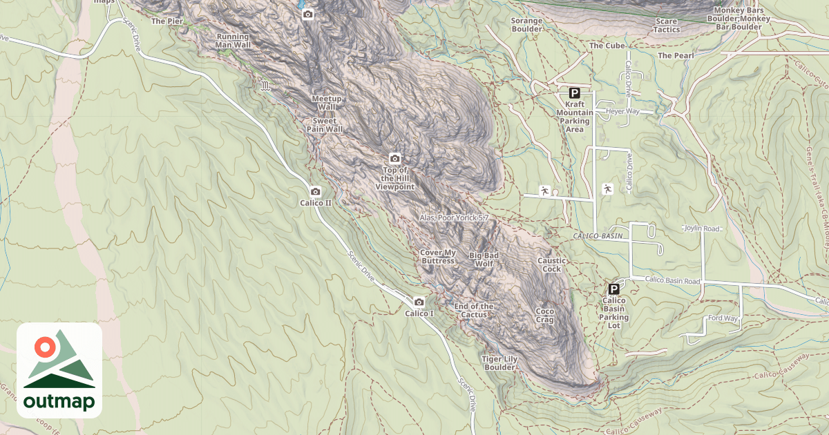 Map of Alas, Poor Yorick