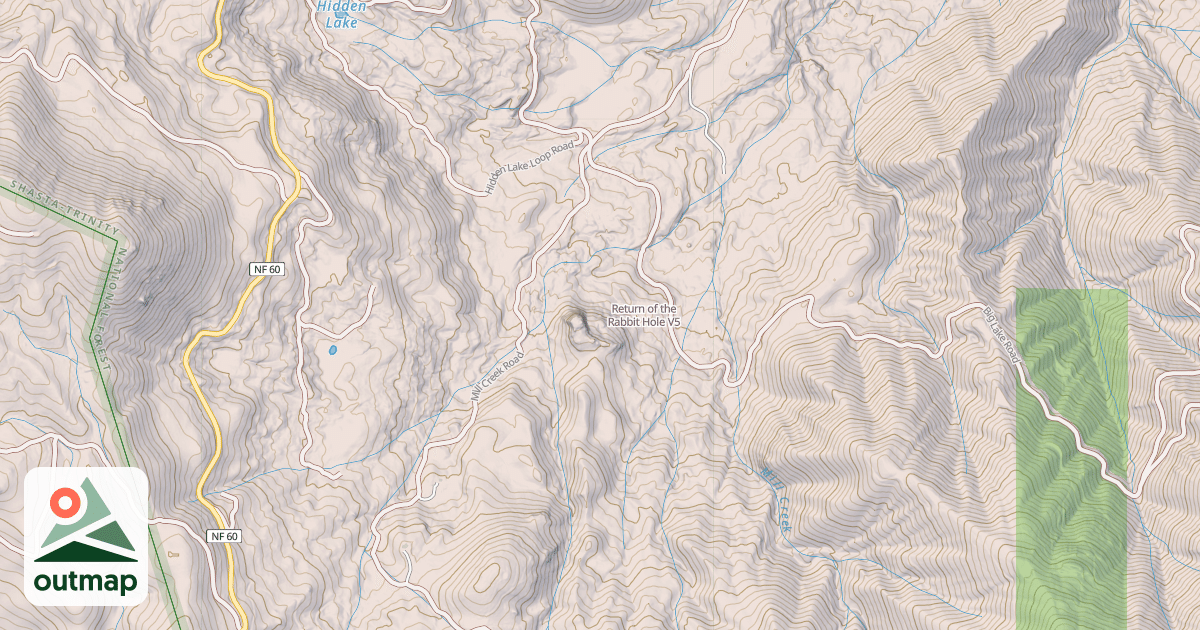 Map of Return of the Rabbit Hole