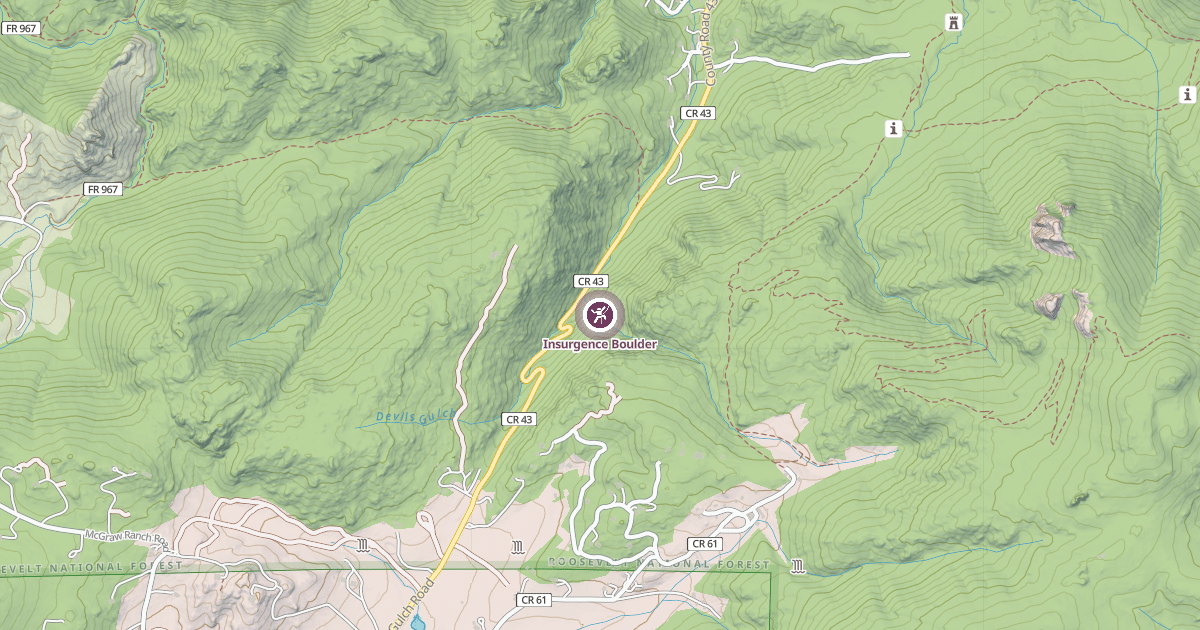 Map preview of Insurgence Boulder
