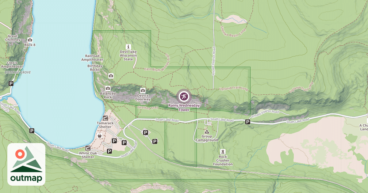 Map of Rainy Wednesday Tower