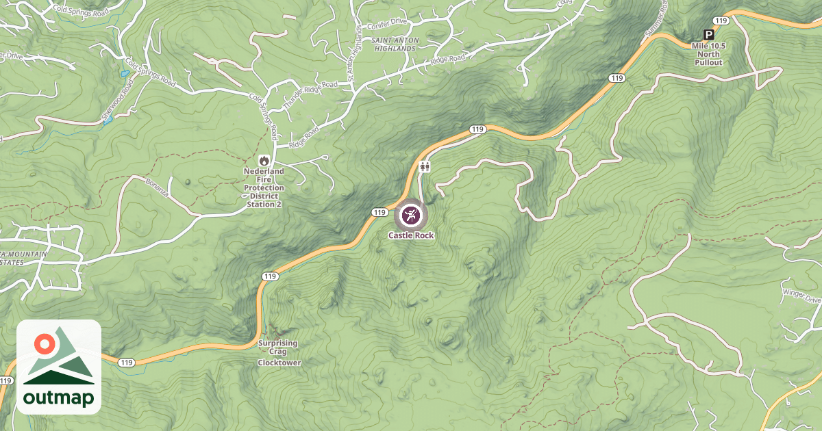 Map of Castle Rock