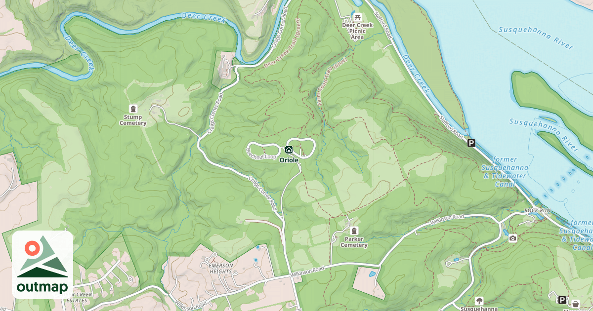 Map of Bluebird