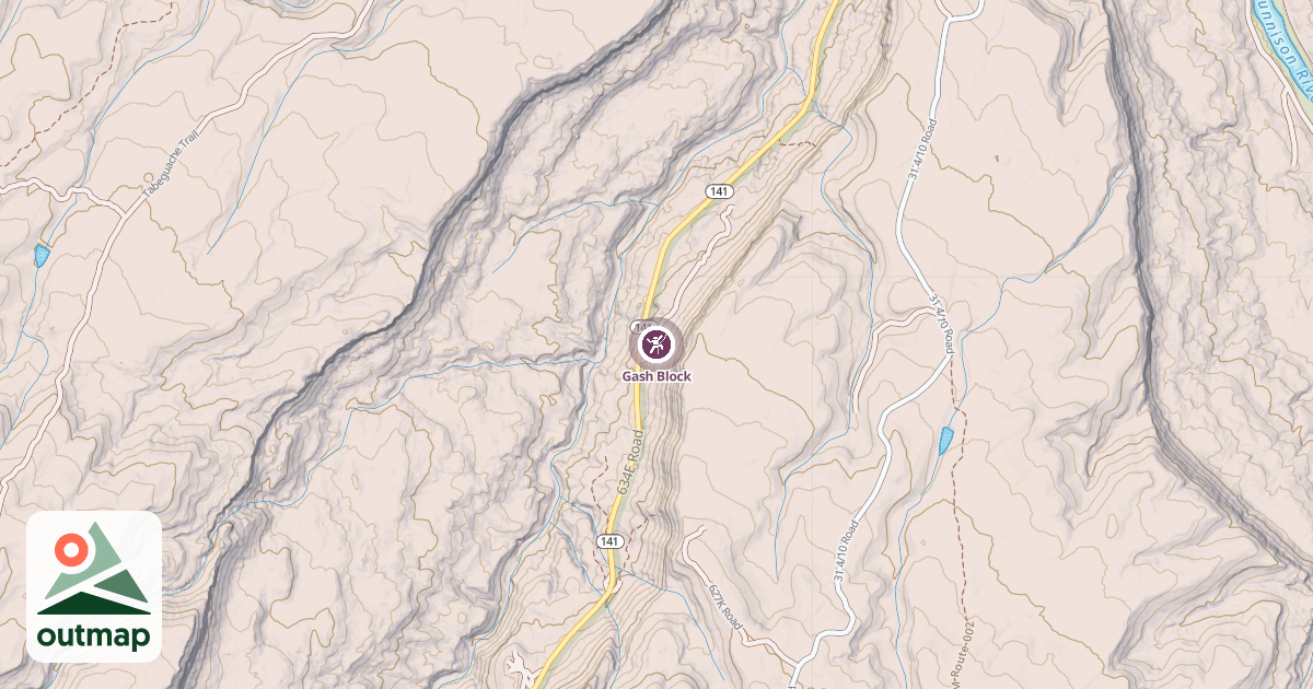 Map of Gash Block