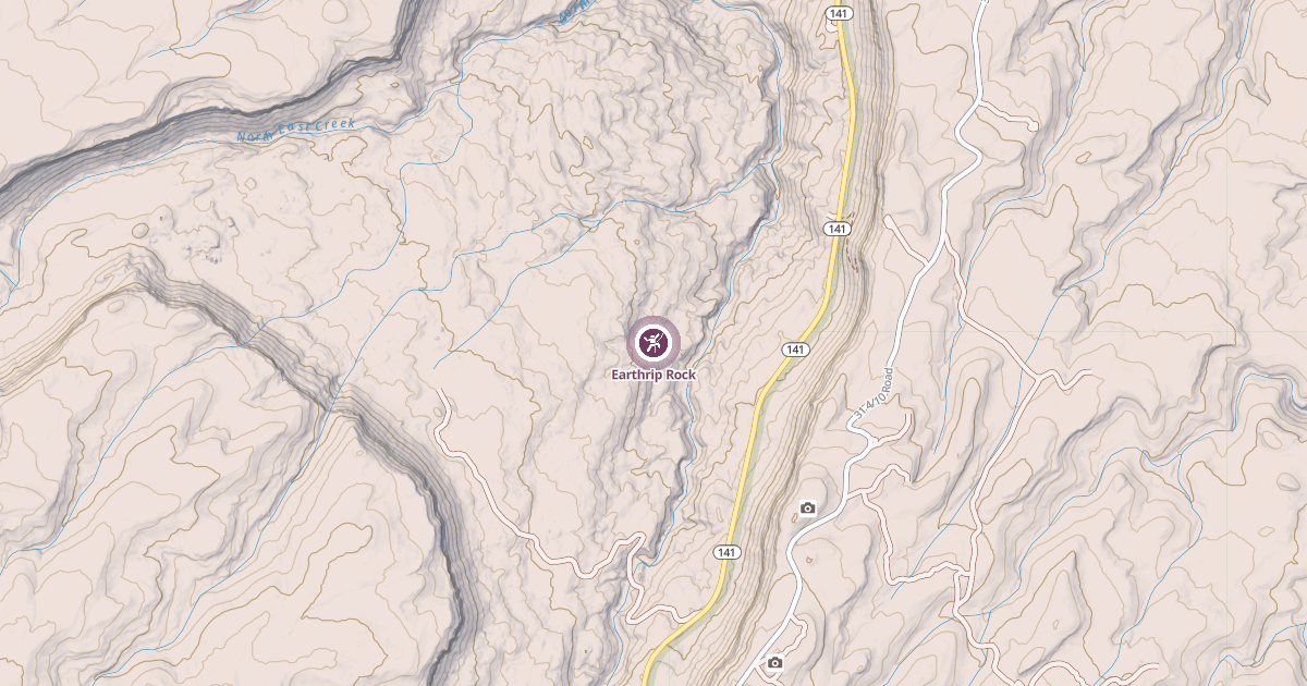 Map preview of Earthrip Rock