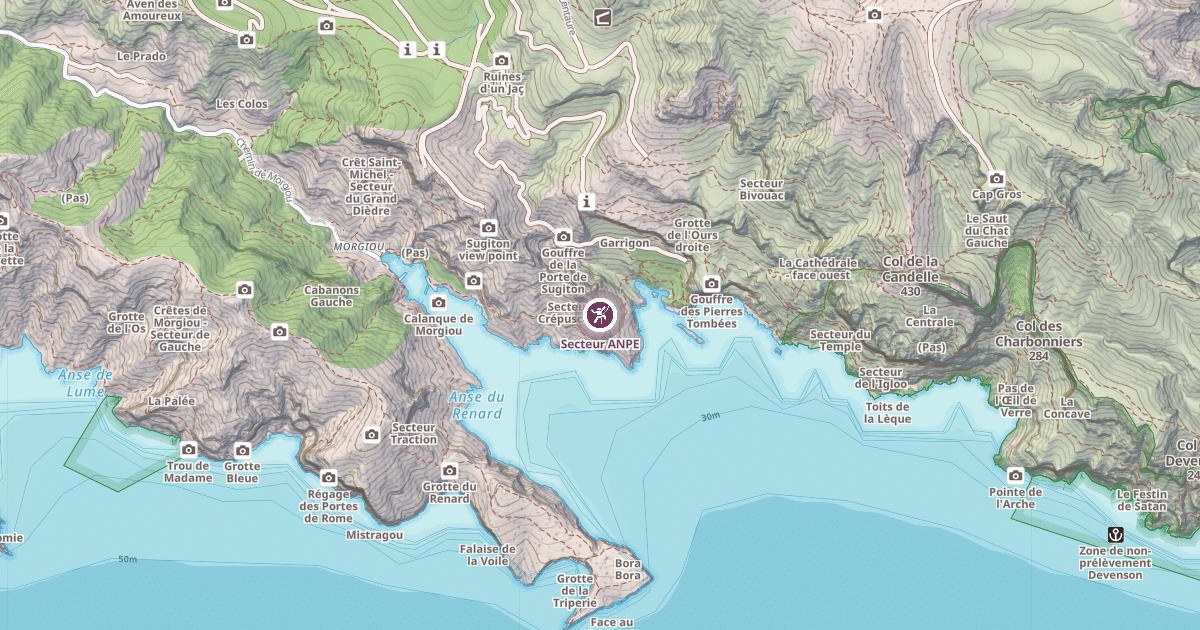 Map preview of Secteur ANPE