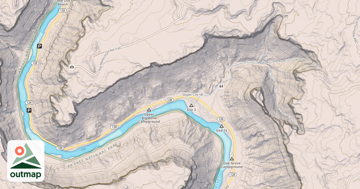 Map of Sloper City