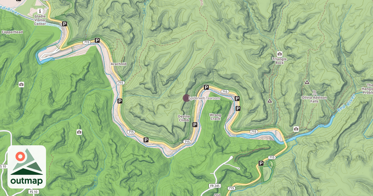 Map of Spiderweb Tearoom