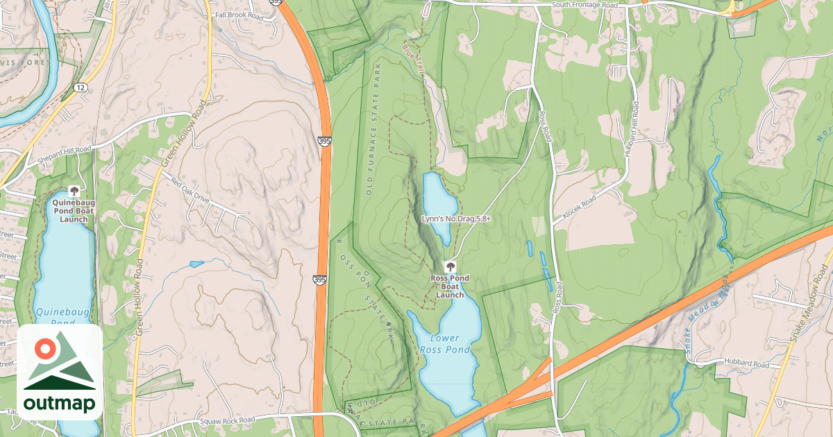 Map of Lynn's No Drag