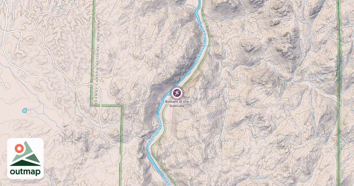 Map of Bottom of the Staircase