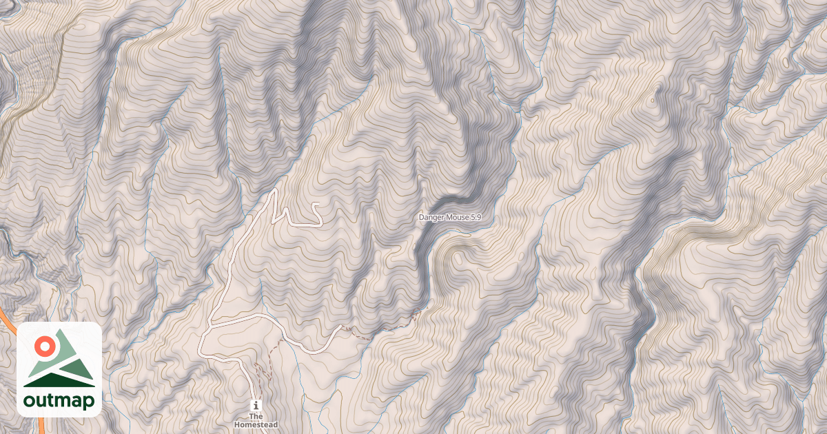 Map of Danger Mouse