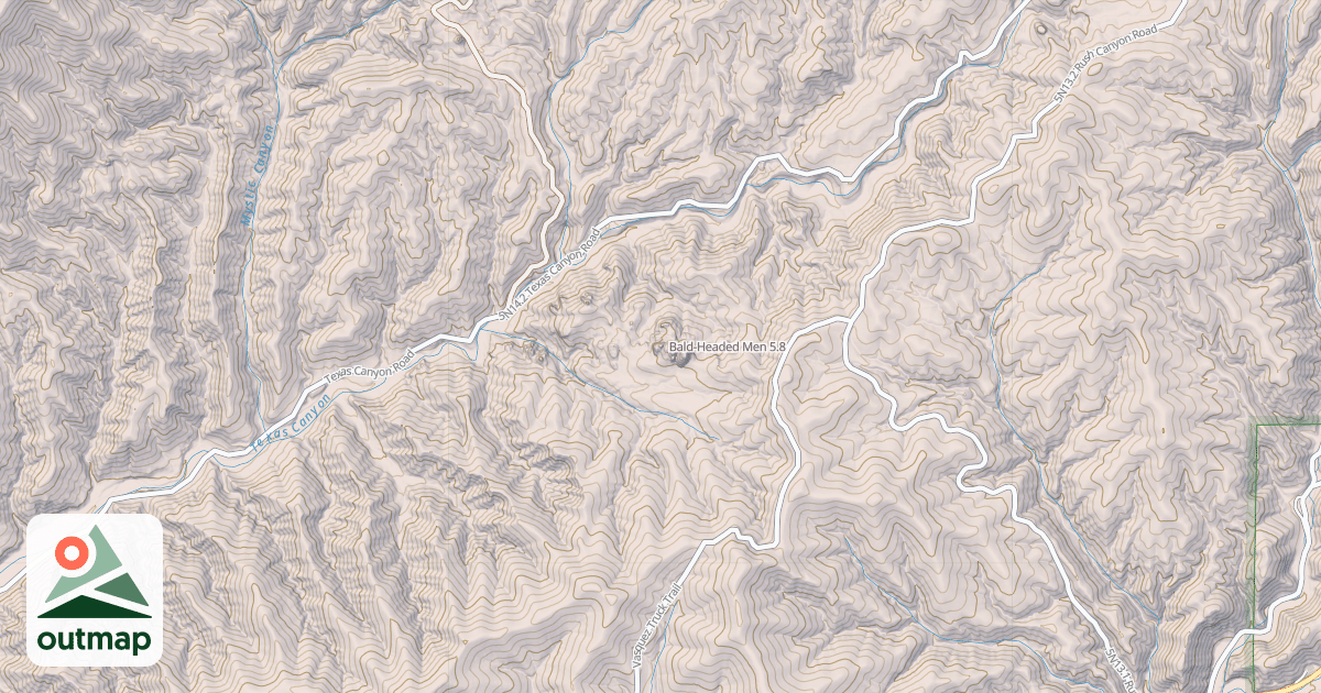 Map of Bald-Headed Men