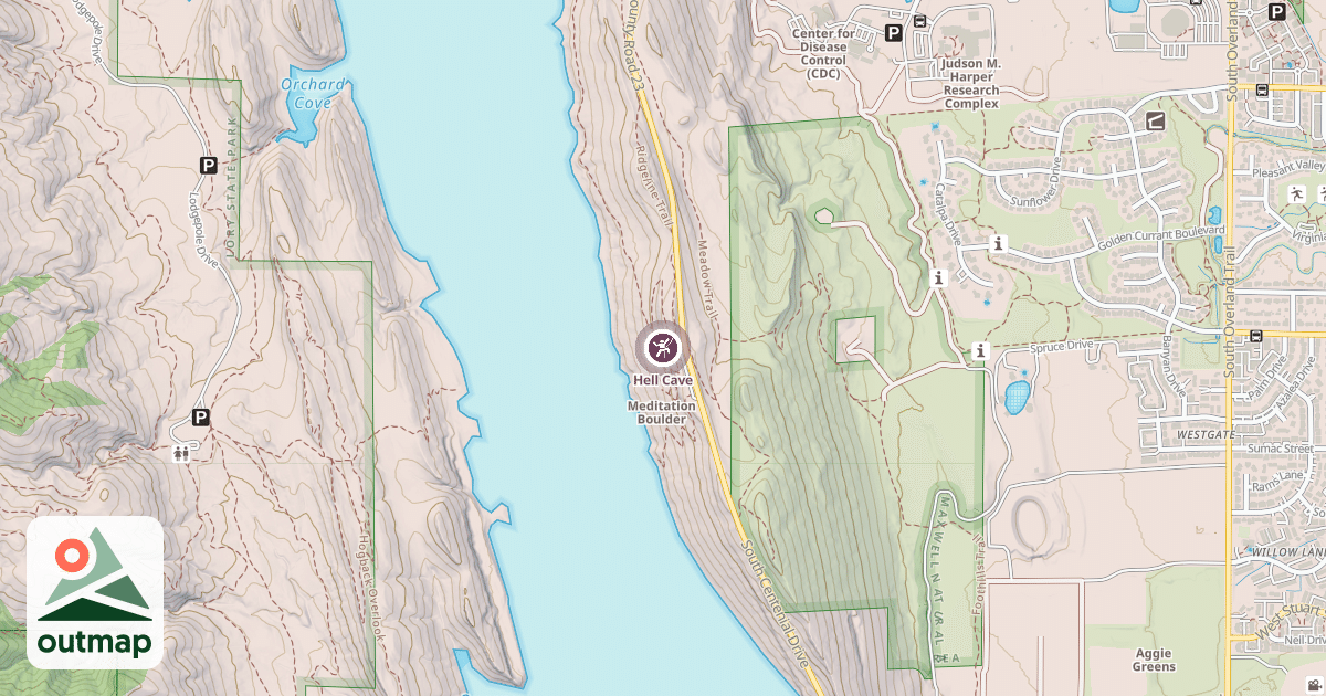 Map of Hell Cave