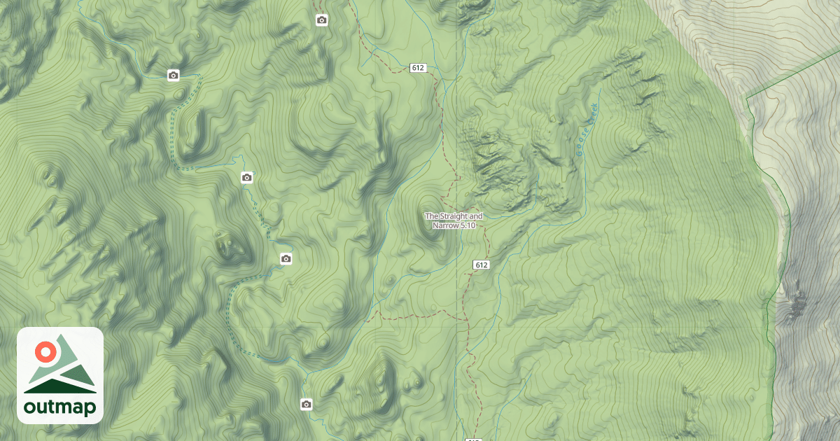 Map of The Straight and Narrow