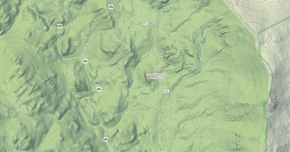 Map preview of The Straight and Narrow