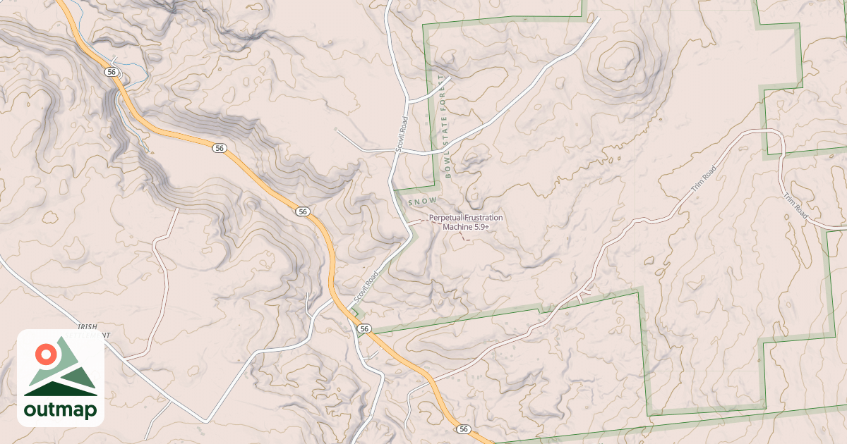 Map of Perpetual Frustration Machine