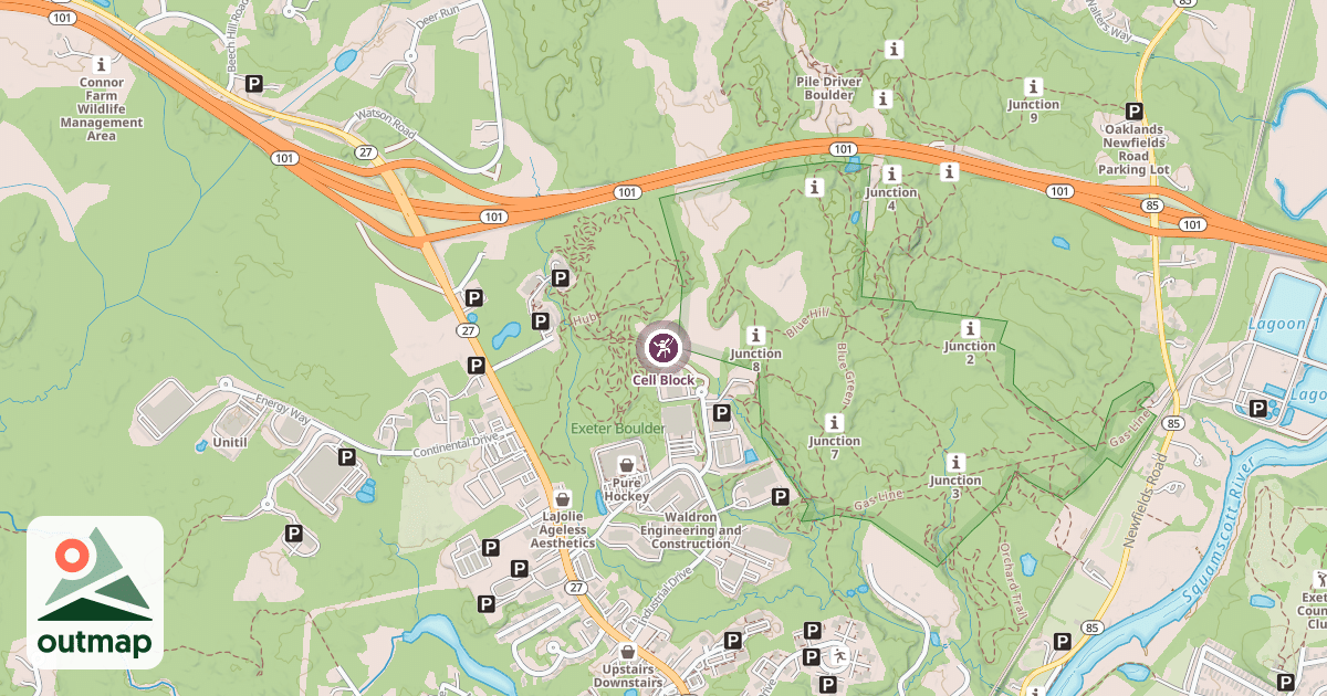 Map of Cell Block
