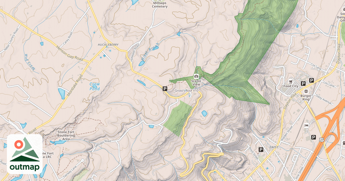 Map of Gross’s Roof