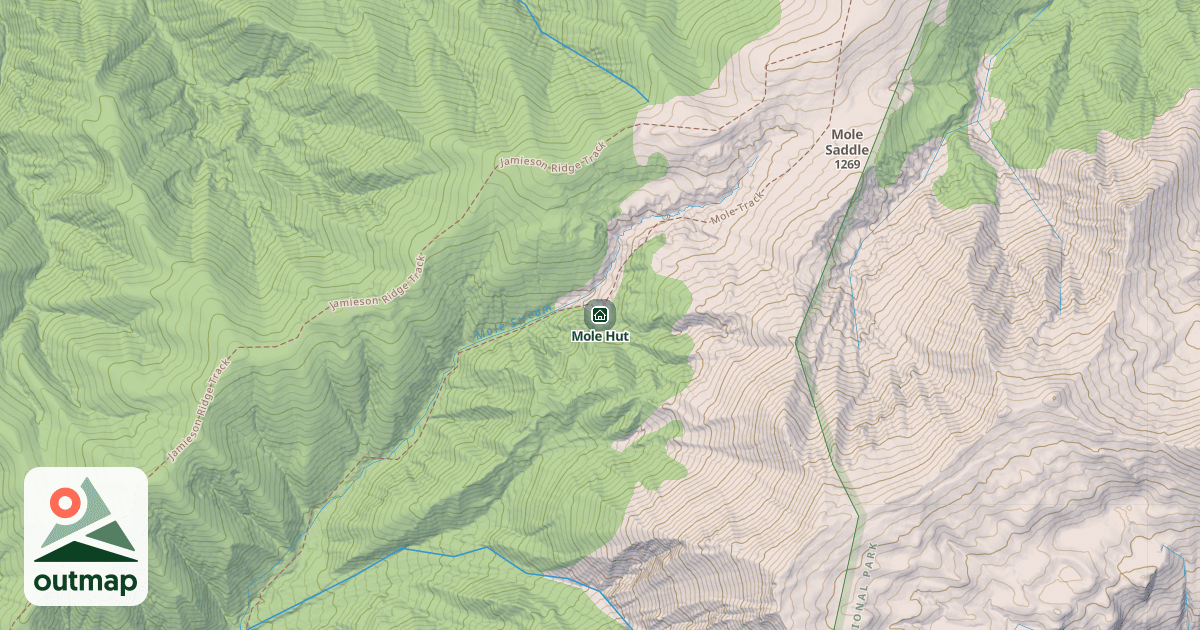 Map of Mole Hut