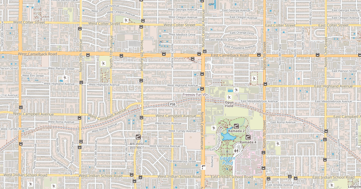 Map preview of Freeway Fun