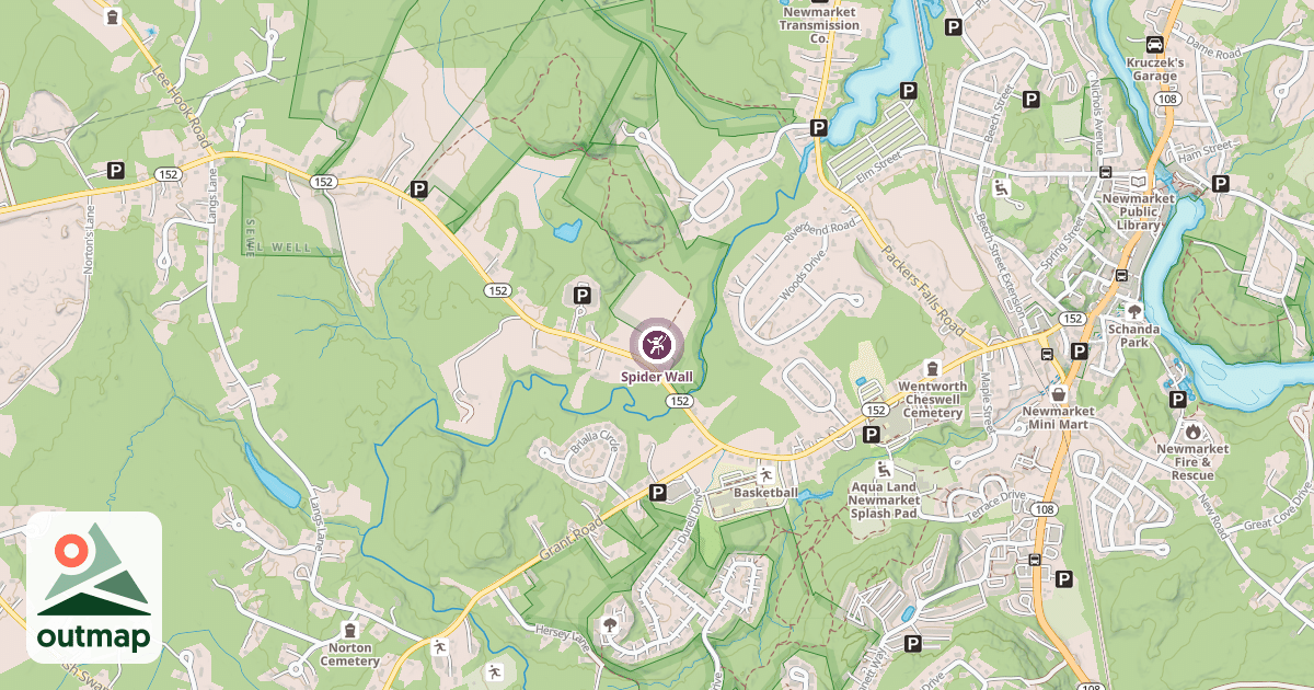 Map of Spider Wall