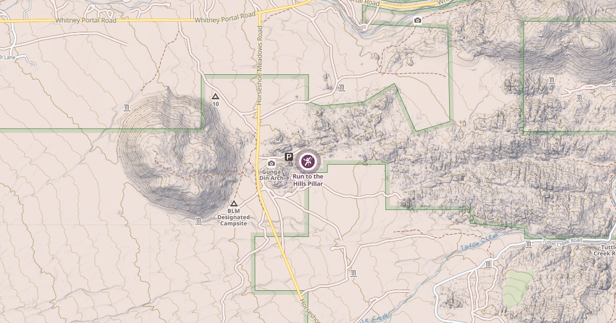 Map preview of Run to the Hills Pillar