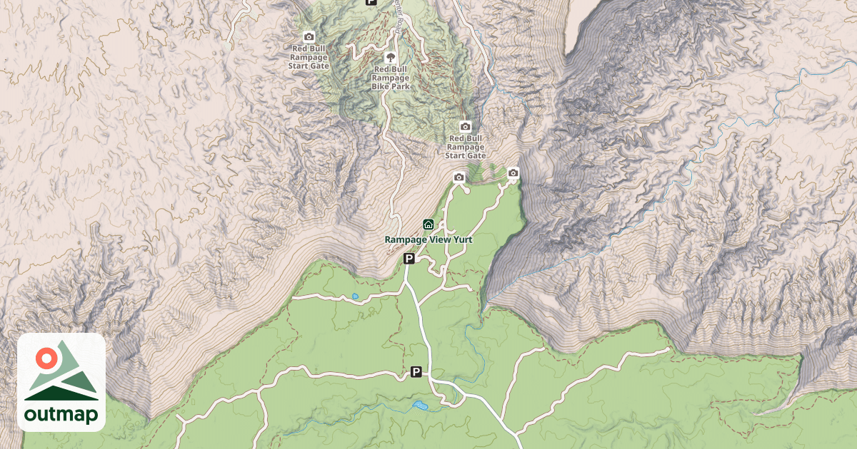 Map of Rampage View Yurt