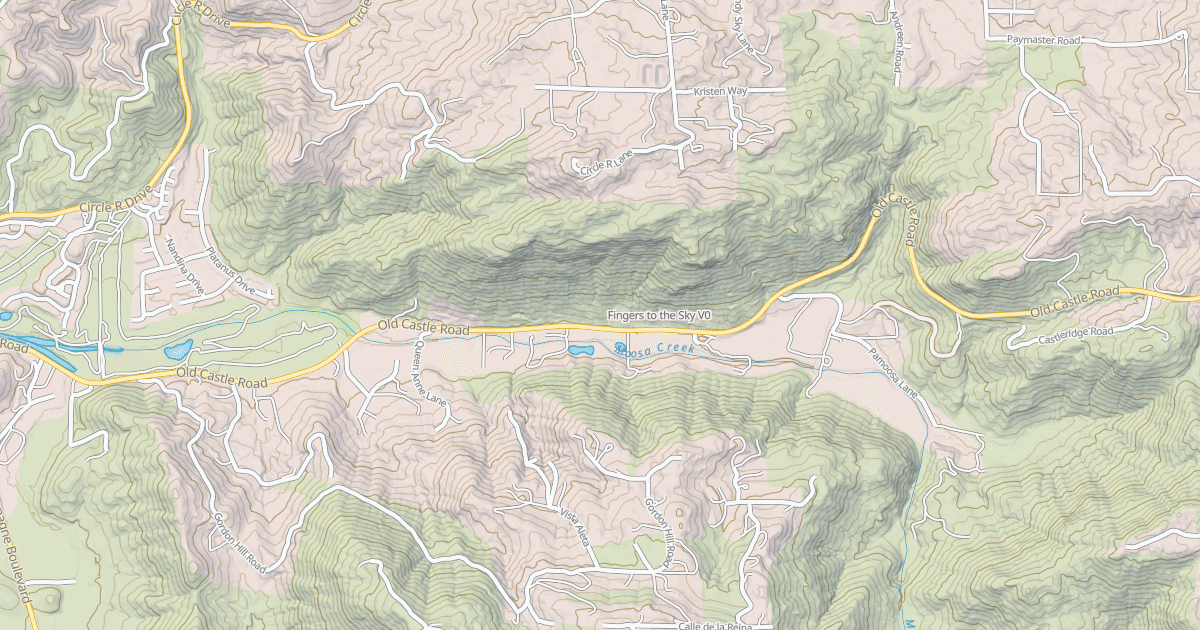 Map preview of Fingers to the Sky