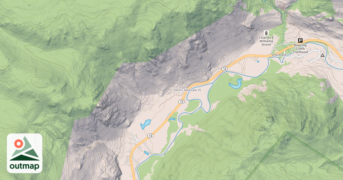 Map of Devil's Advocate