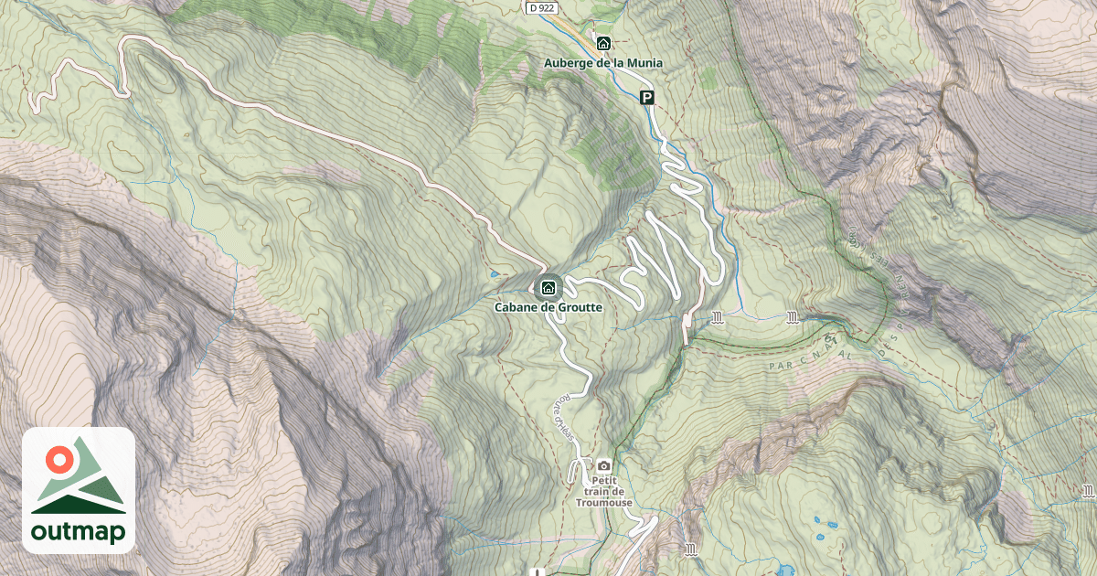 Map of Cabane de Groutte