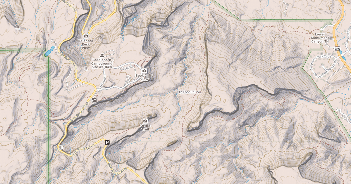 Map preview of Big Foot