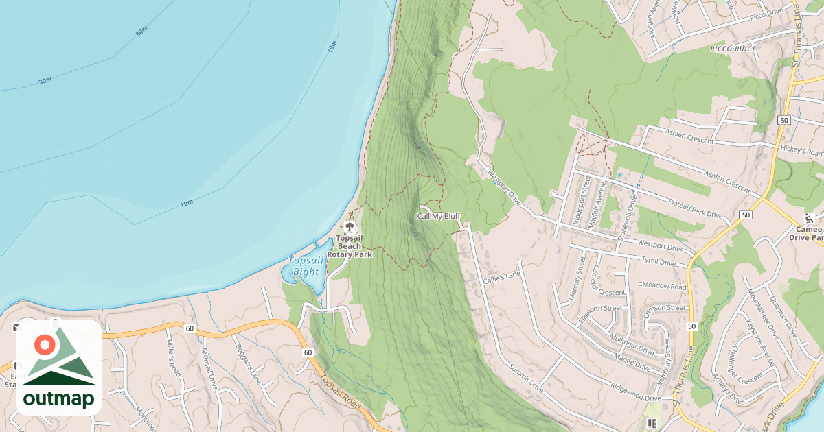 Map of Call My Bluff