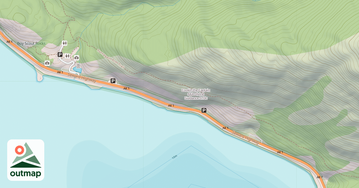 Map of Cookin the Captain AKA Divine Guidance
