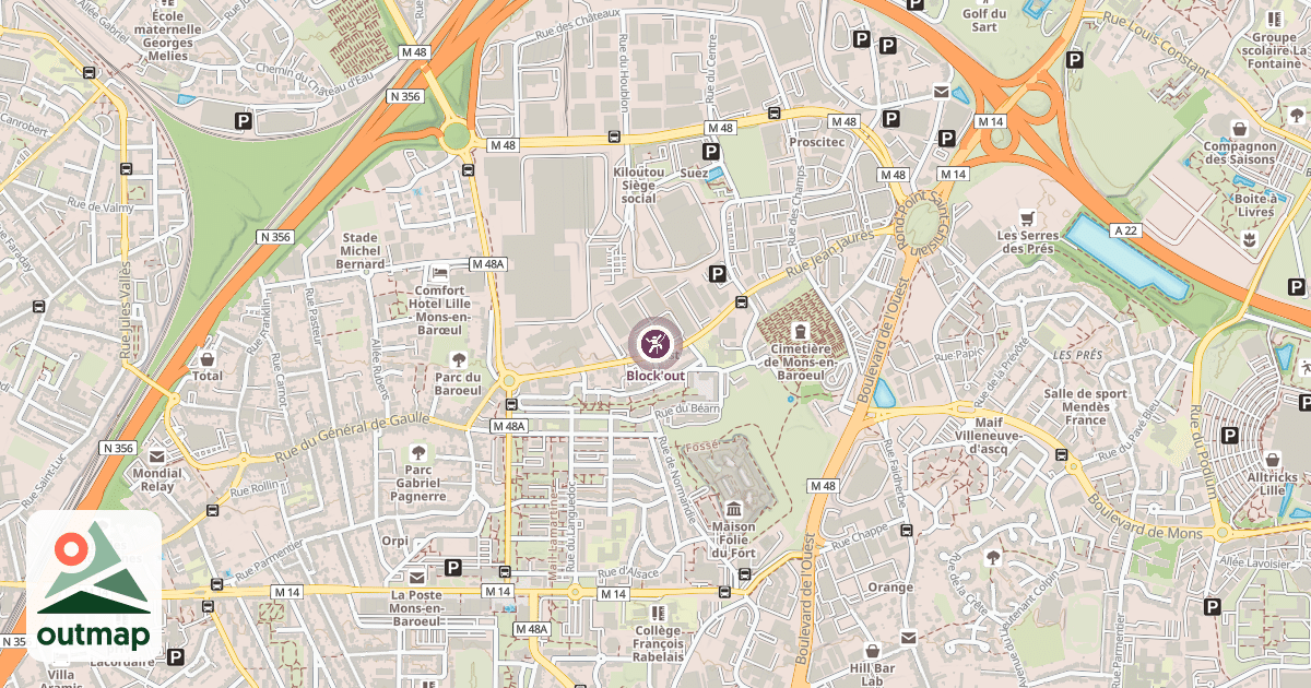 Map of Block'out