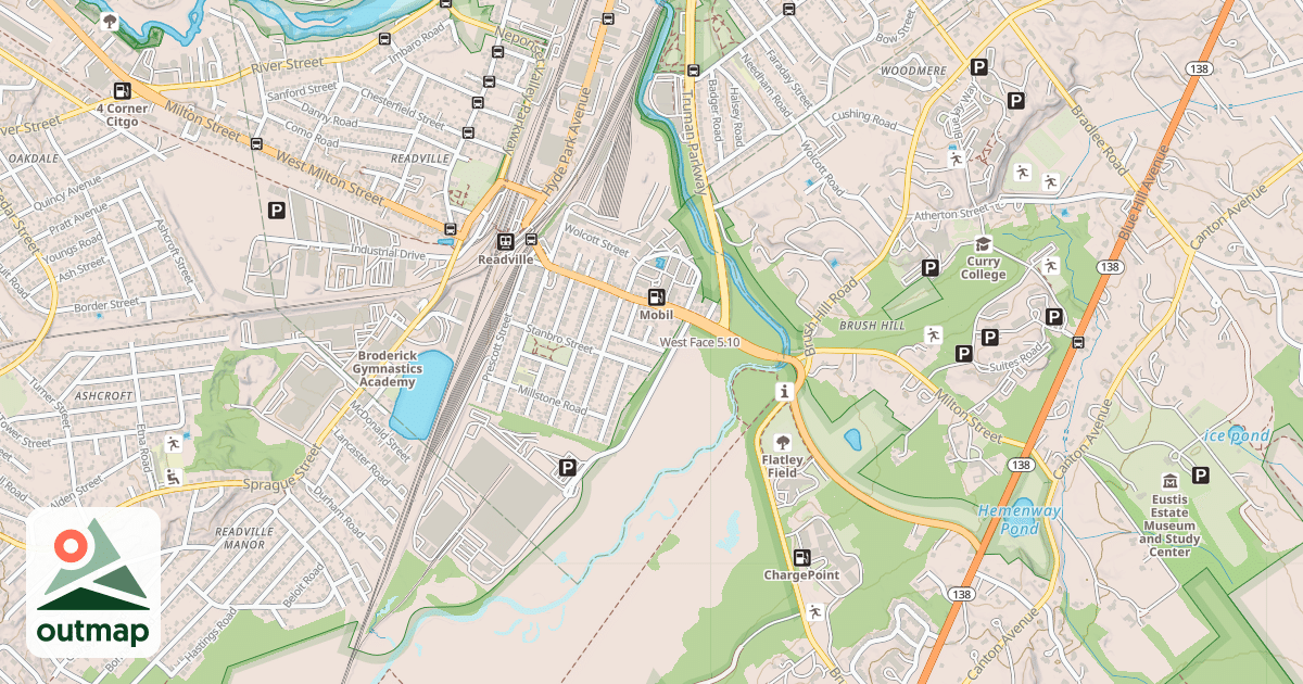 Map of West Face