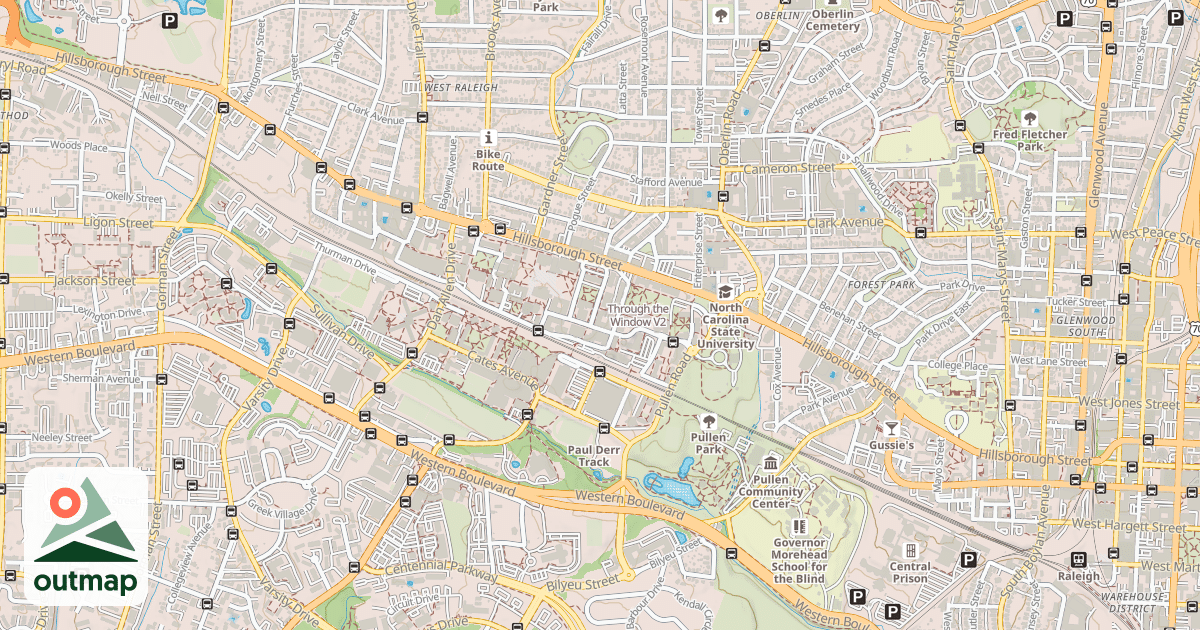 Map of Through the Window