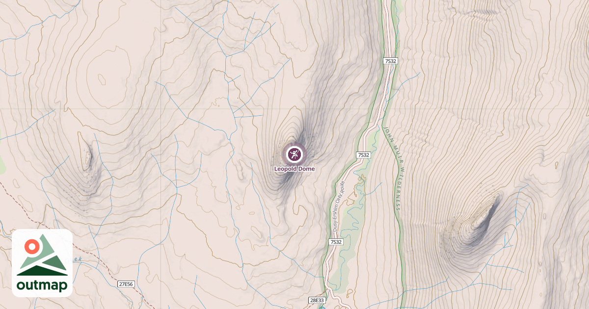 Map of Leopold Dome