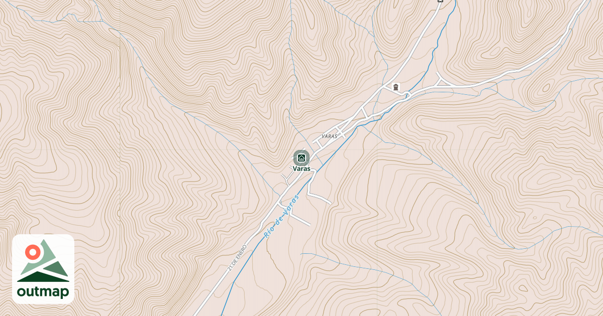Map of Varas