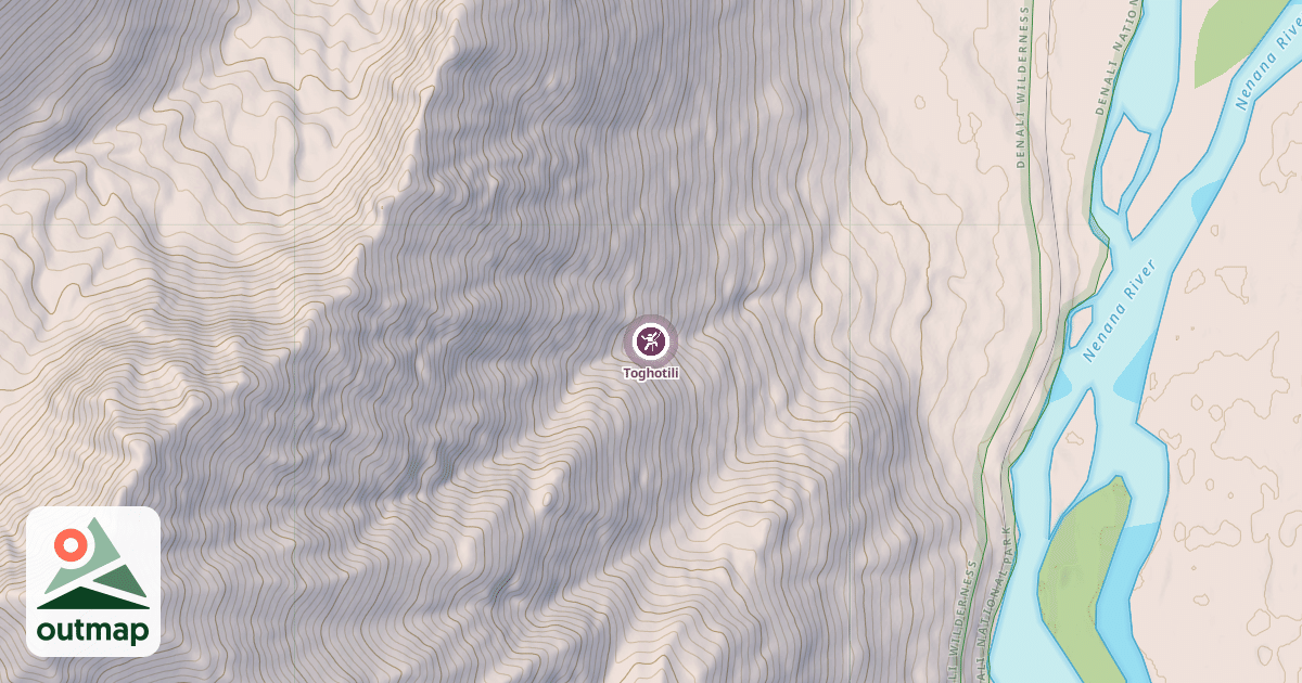 Map of Toghotili