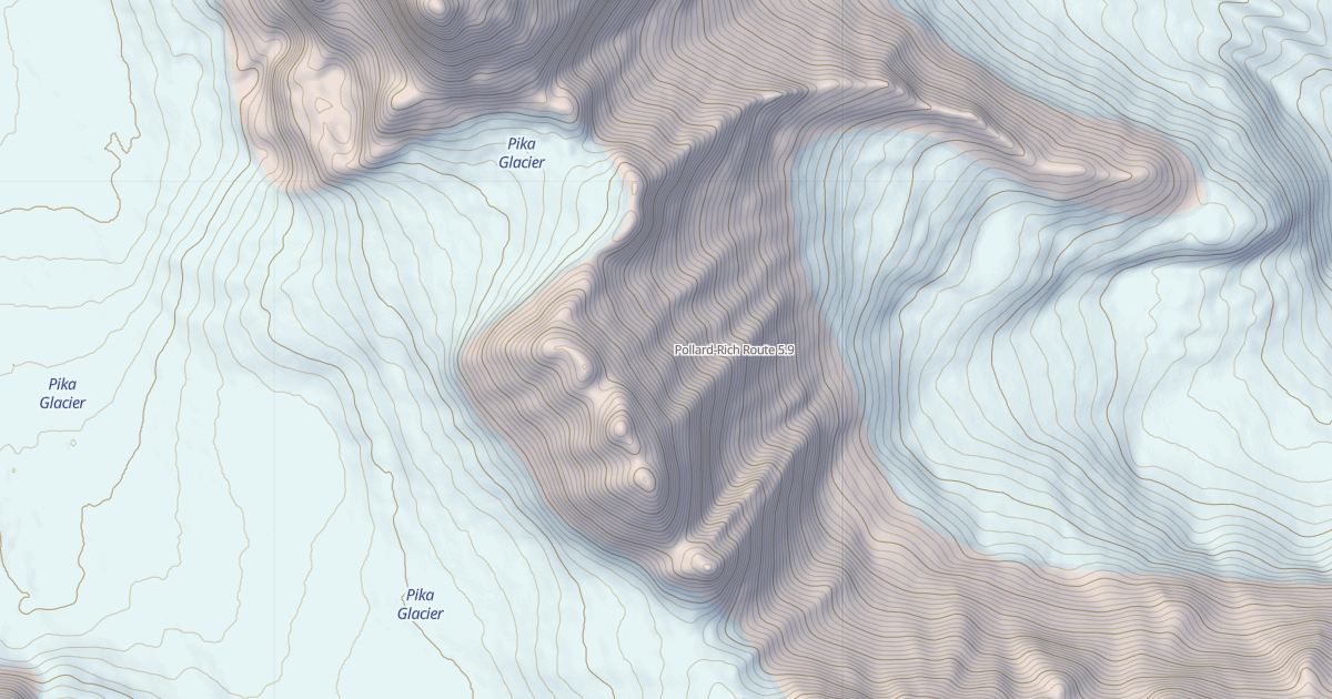 Map preview of Pollard-Rich Route