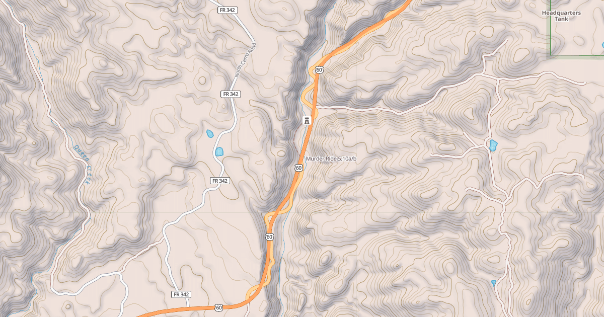 Map preview of Murder Ride