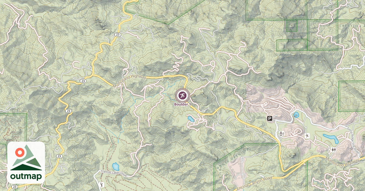 Map of Boulder 1