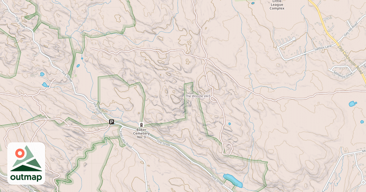 Map of The Woozle