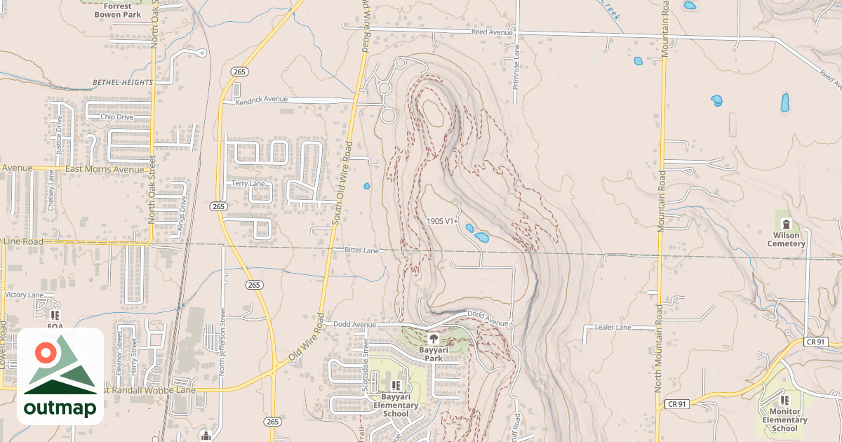 Map of 1905