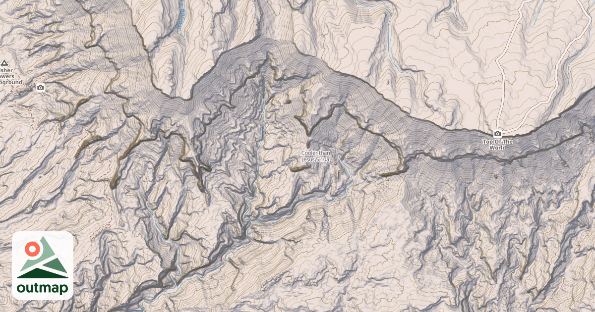 Map of Cooler than Jesus
